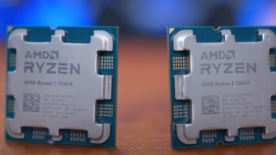 Какой быстрее Эксперт сравнил процессоры AMD Ryzen 7 7700X и AMD Ryzen 5 7600X в 42 играх