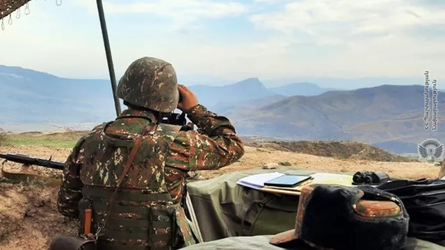 Армянский военный выжил после подрыва на мине при делимитации границы с Азербайджаном